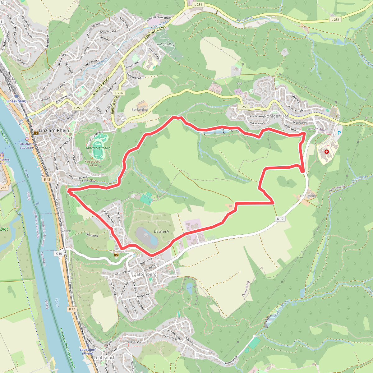 LZ4 - Rundwanderweg Dattenberg - Verschönerung