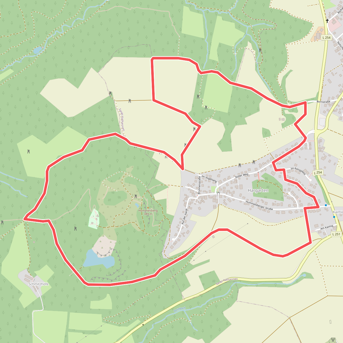 LZ8 - Rundwanderweg Hummelsberg