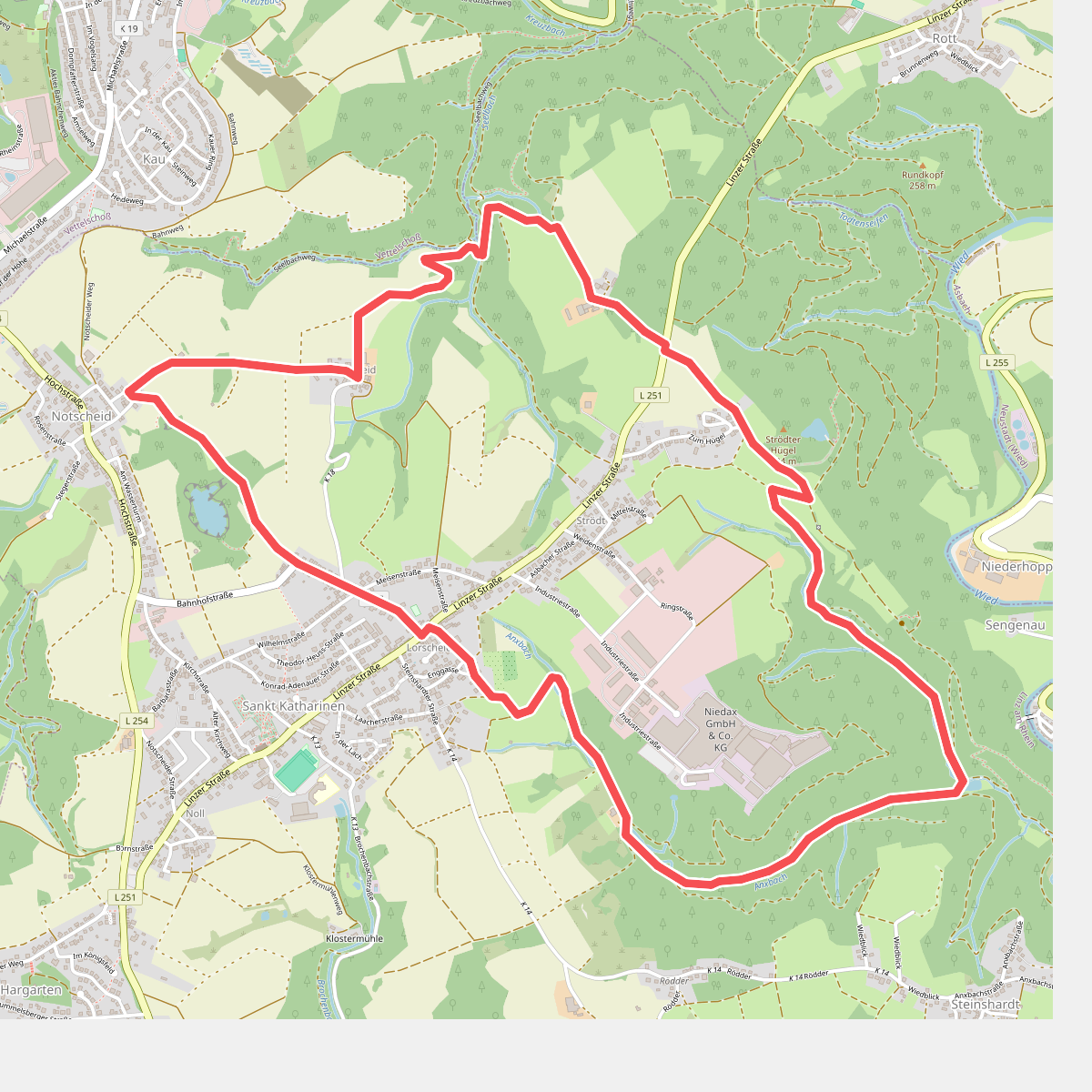LZ9 - Rundwanderweg Lorscheid - Strödt