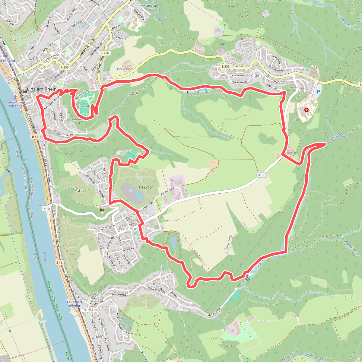 Rheinsteig-Rundweg Linzer Basalt-Schleife