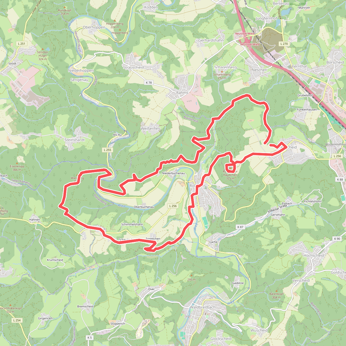Rundwanderweg Roßbach 1