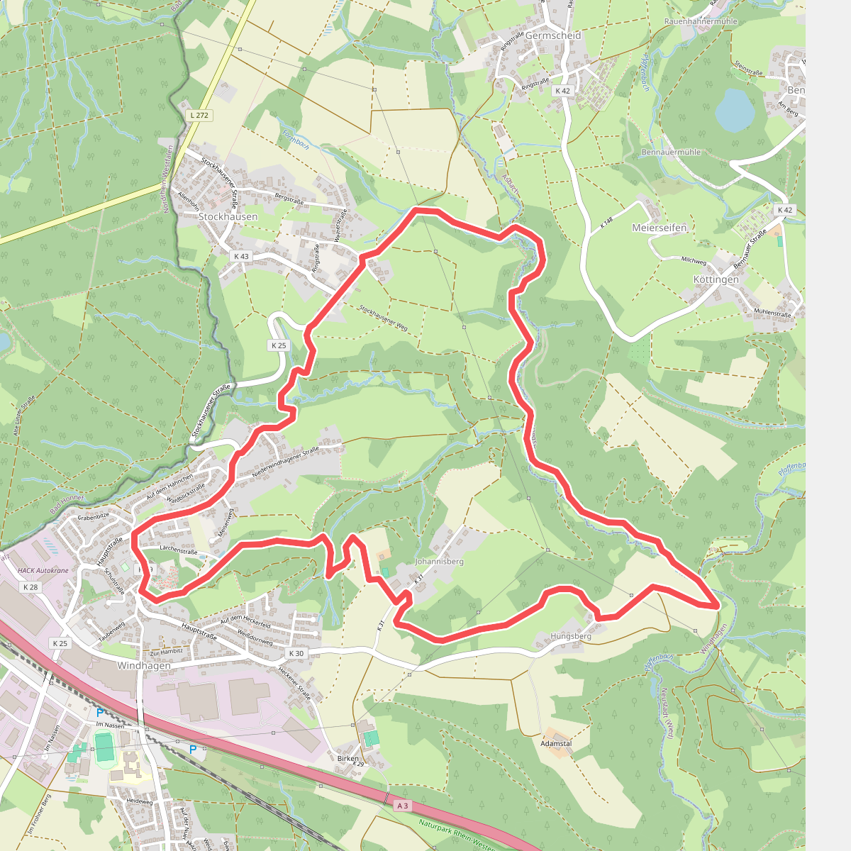 [W1] Stockhauser Weg