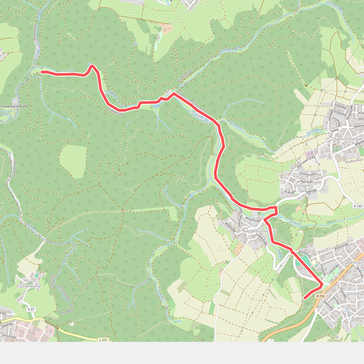 Rundwanderweg Straßenhaus 3