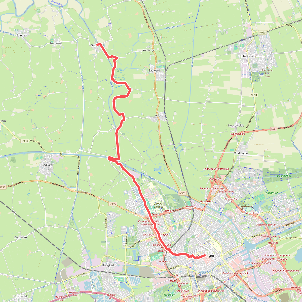 Groningen - Garnwerd