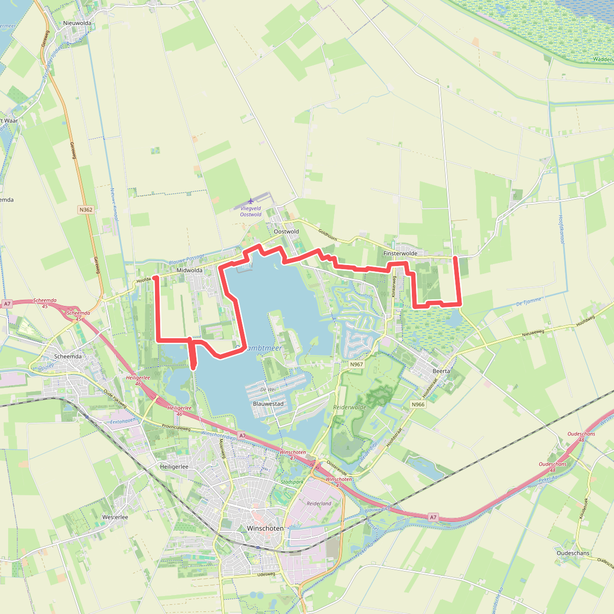 Strunen met Stolk, Blauwestad