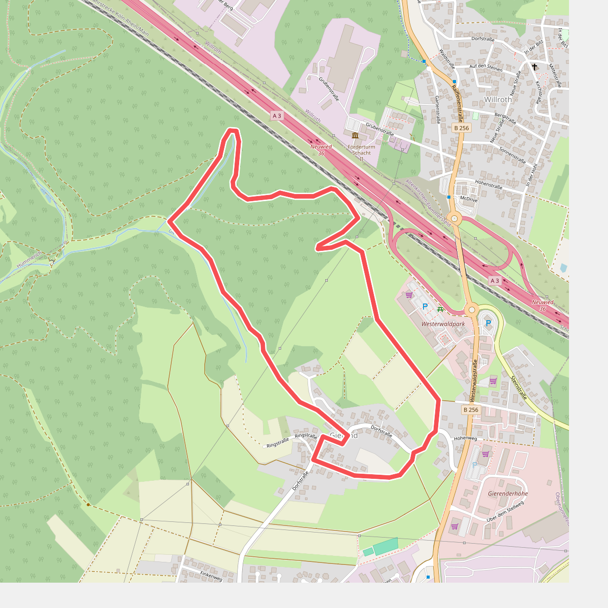 Rundwanderweg Oberhonnefeld 1