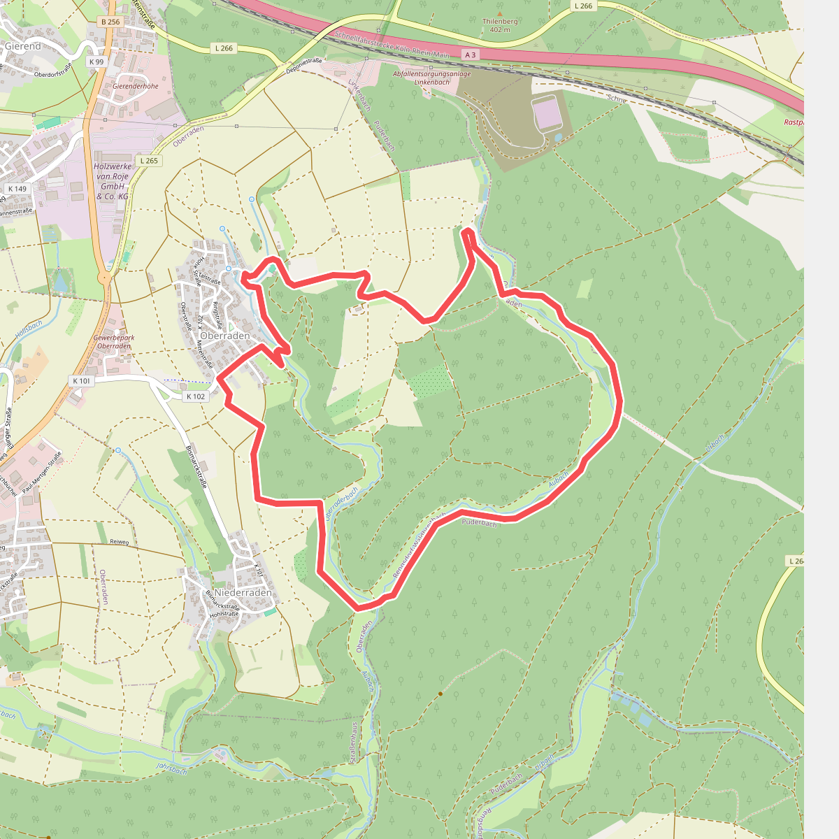 Rundwanderweg Oberraden 1