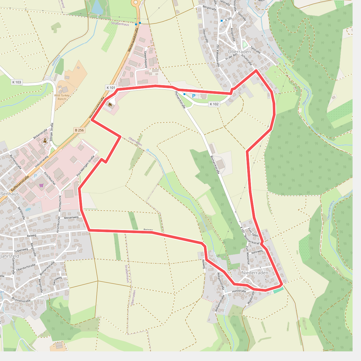 Rundwanderweg Oberraden 2