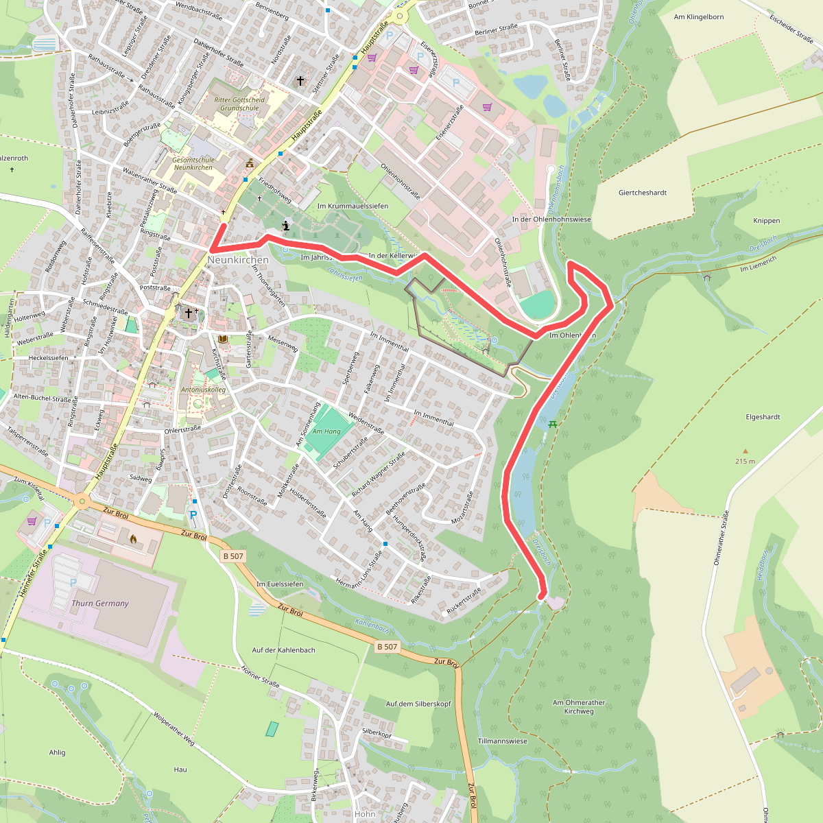 Neunkirchen Rundweg A2