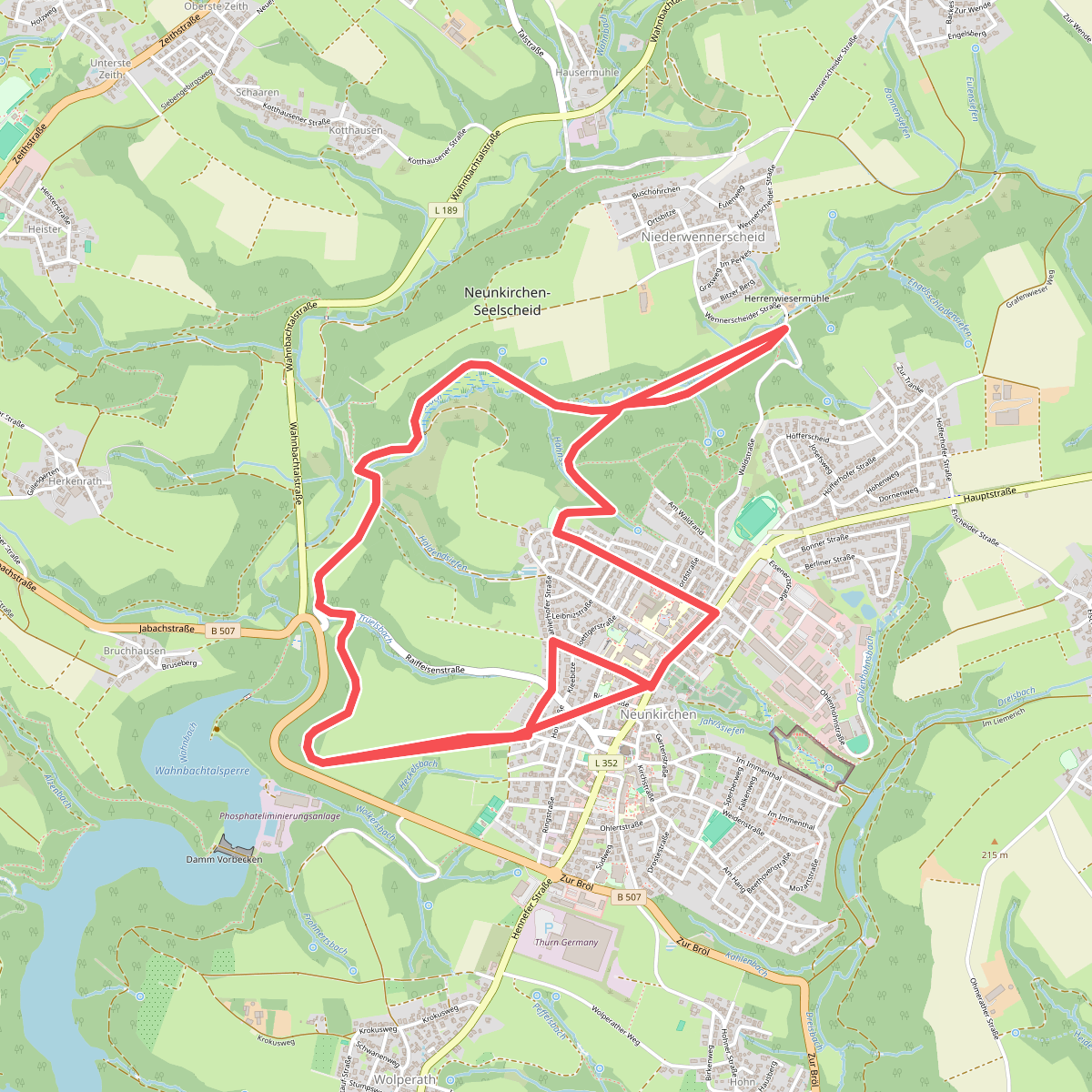 Neunkirchen Rundweg A3