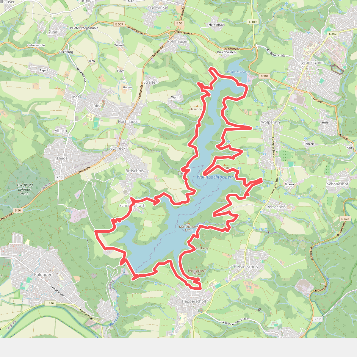 Talsperrenweg Erlebnisweg Sieg Nr. 3