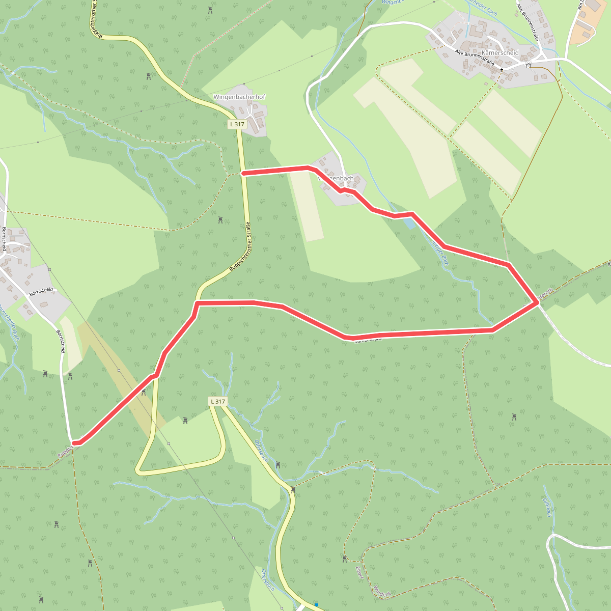 Bornscheid Rundweg A2