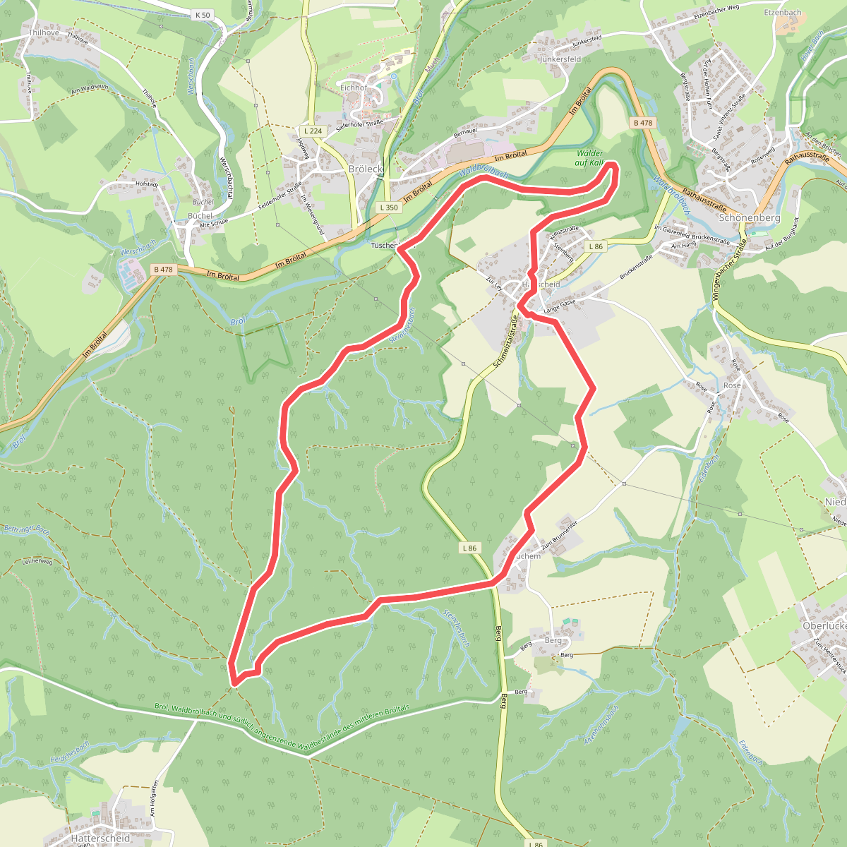 Hatterscheid Rundweg A3