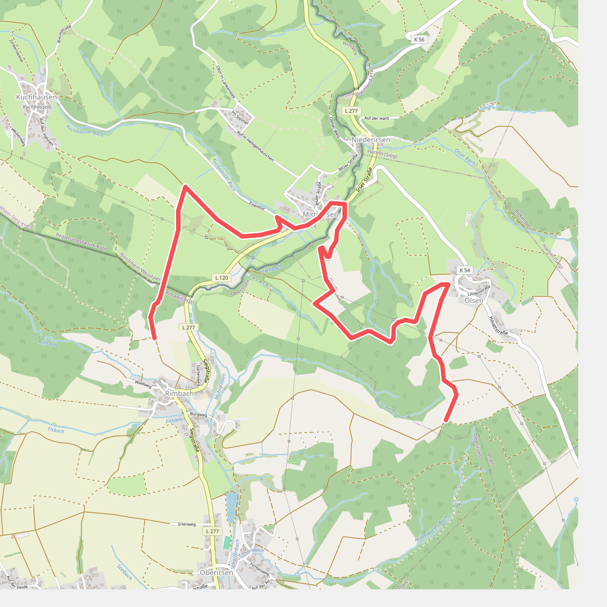 Rundweg Bogen (Windeck-Irsen)