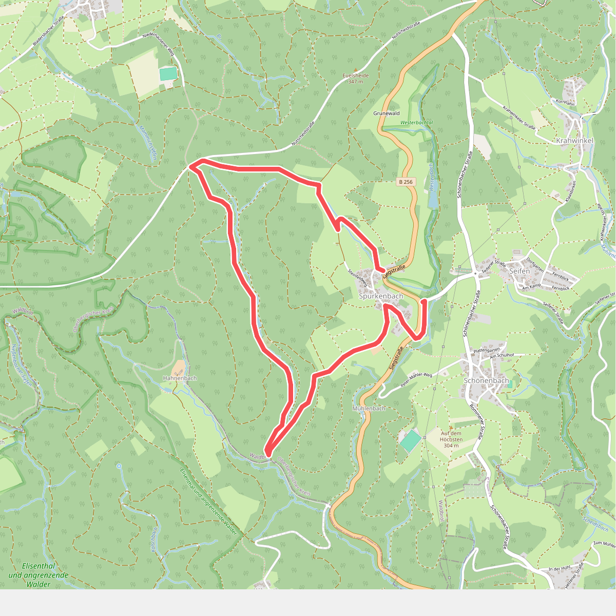 Spurkenbach Rundweg A4