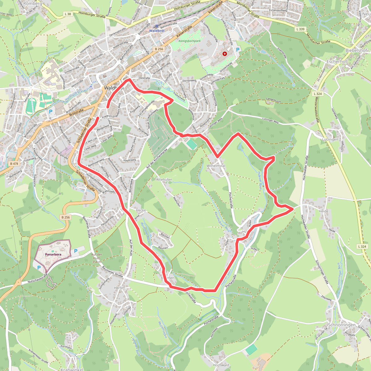 Waldbröl Rundweg A4