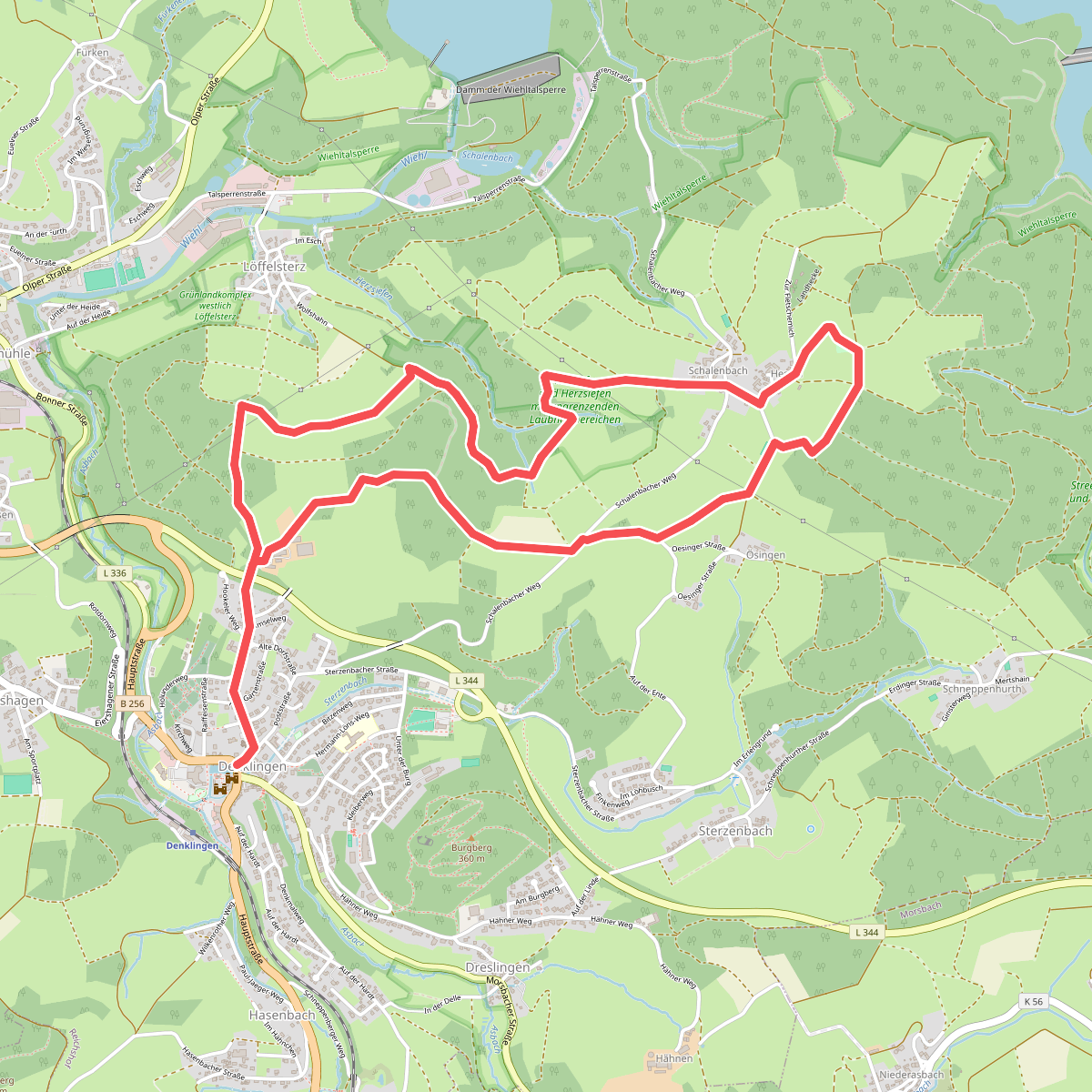 Denklingen Rundweg A4
