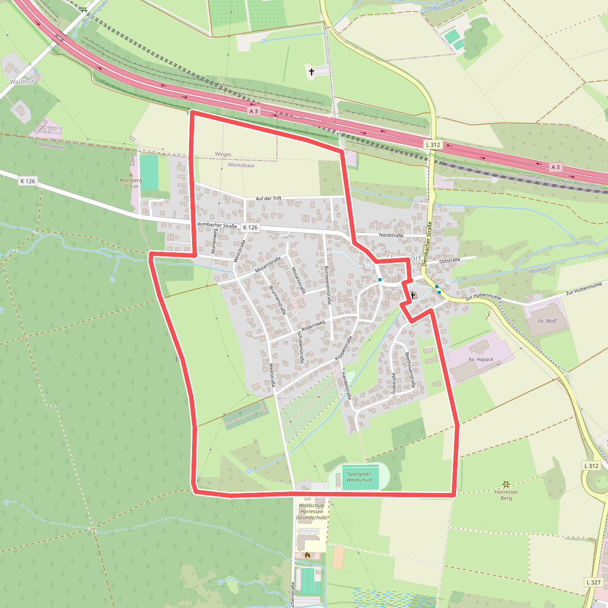 Elchwanderweg Elgendorf (Kleine Umrundung)