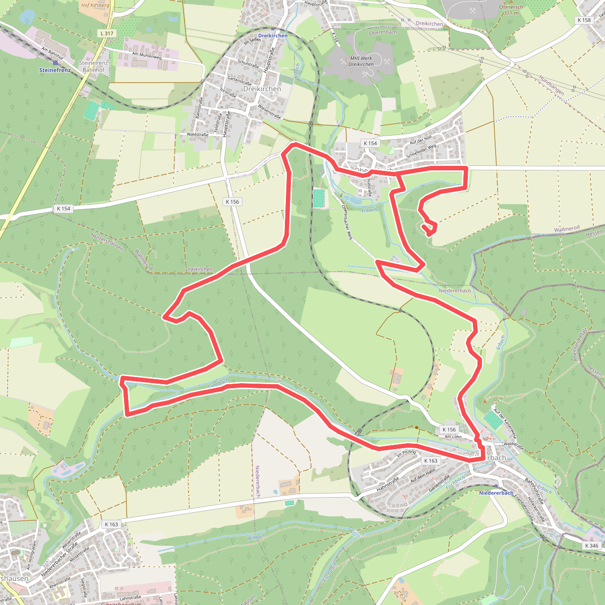 Niedererbacher Wanderweg 1