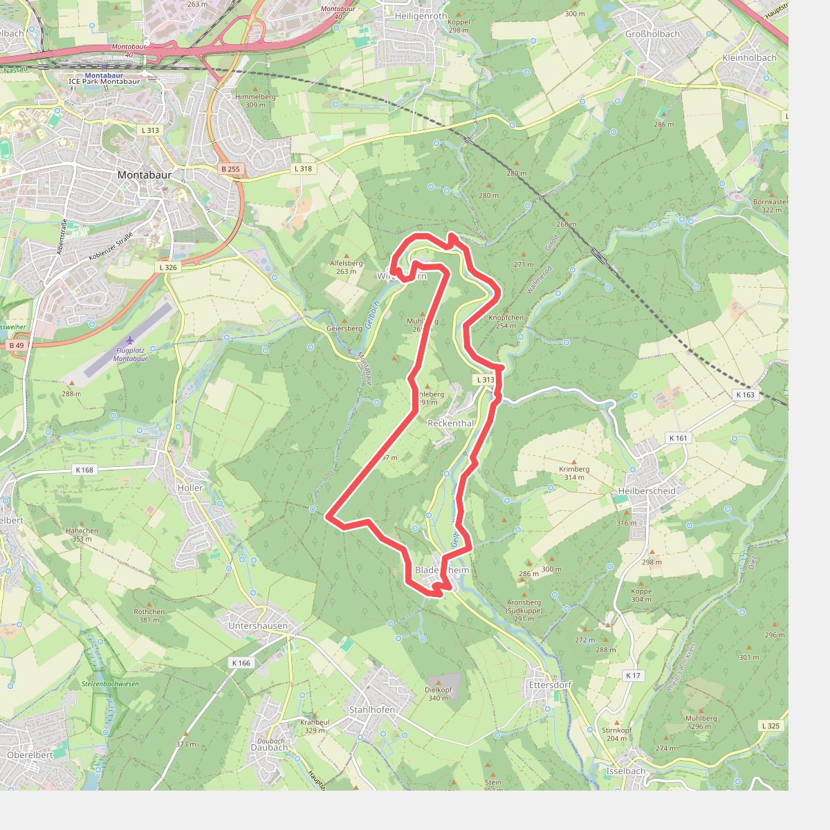 Skulpturenweg Reckenthal (großer Rundweg)
