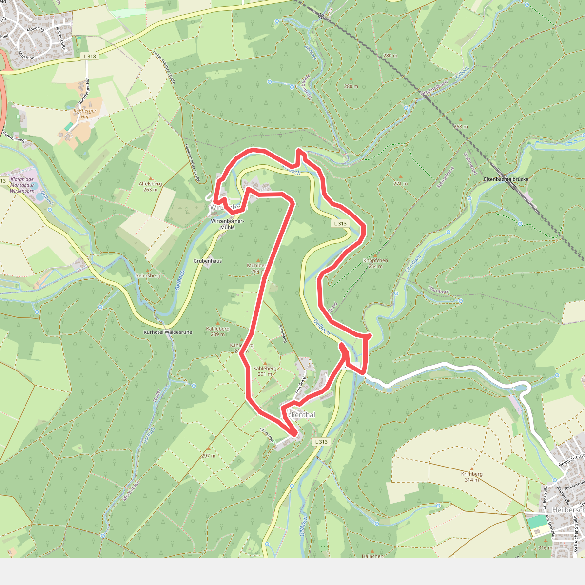 Skulpturenweg Reckenthal (kleiner Rundweg)