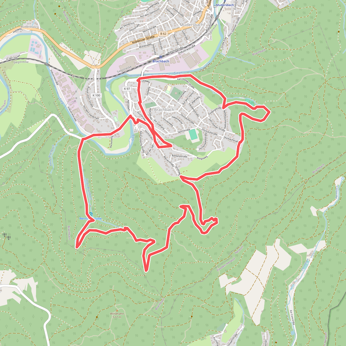 Gruben-Wanderweg Brachbach