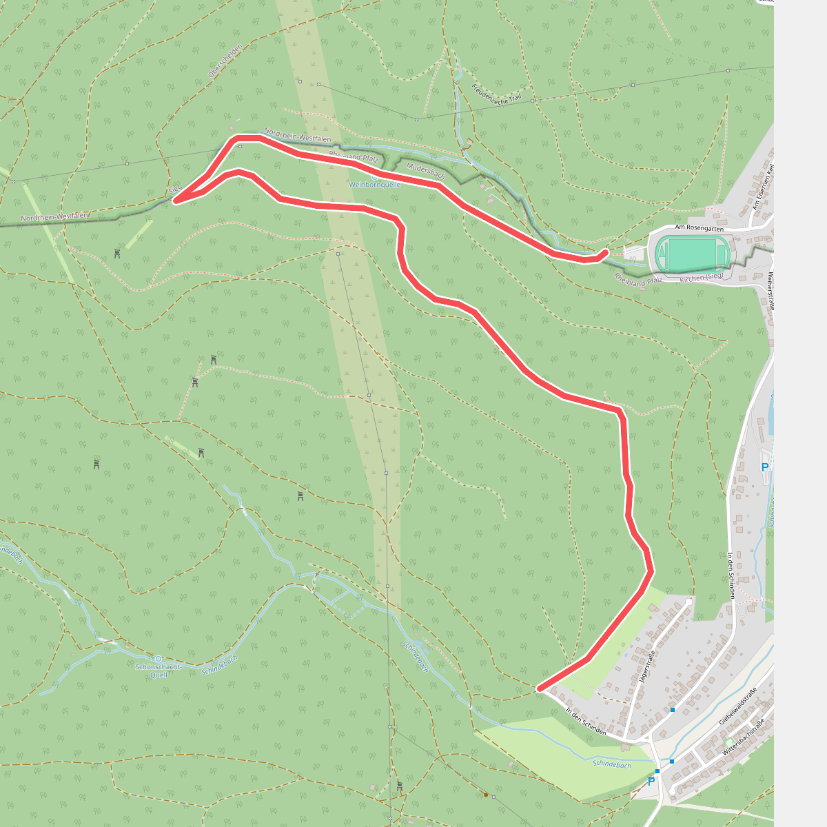 Rundweg Mudersbach M1A