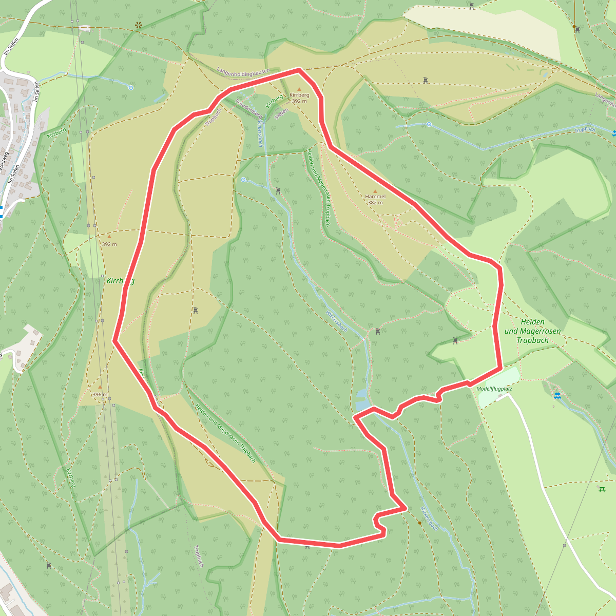 Trupbacher Heide - Rundweg A3