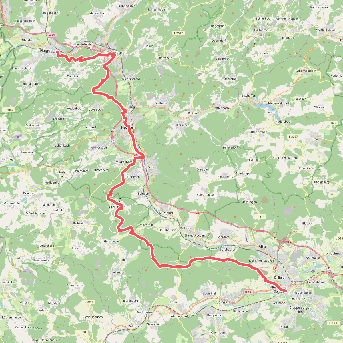 Dillhöhenweg (rechts der Dill)