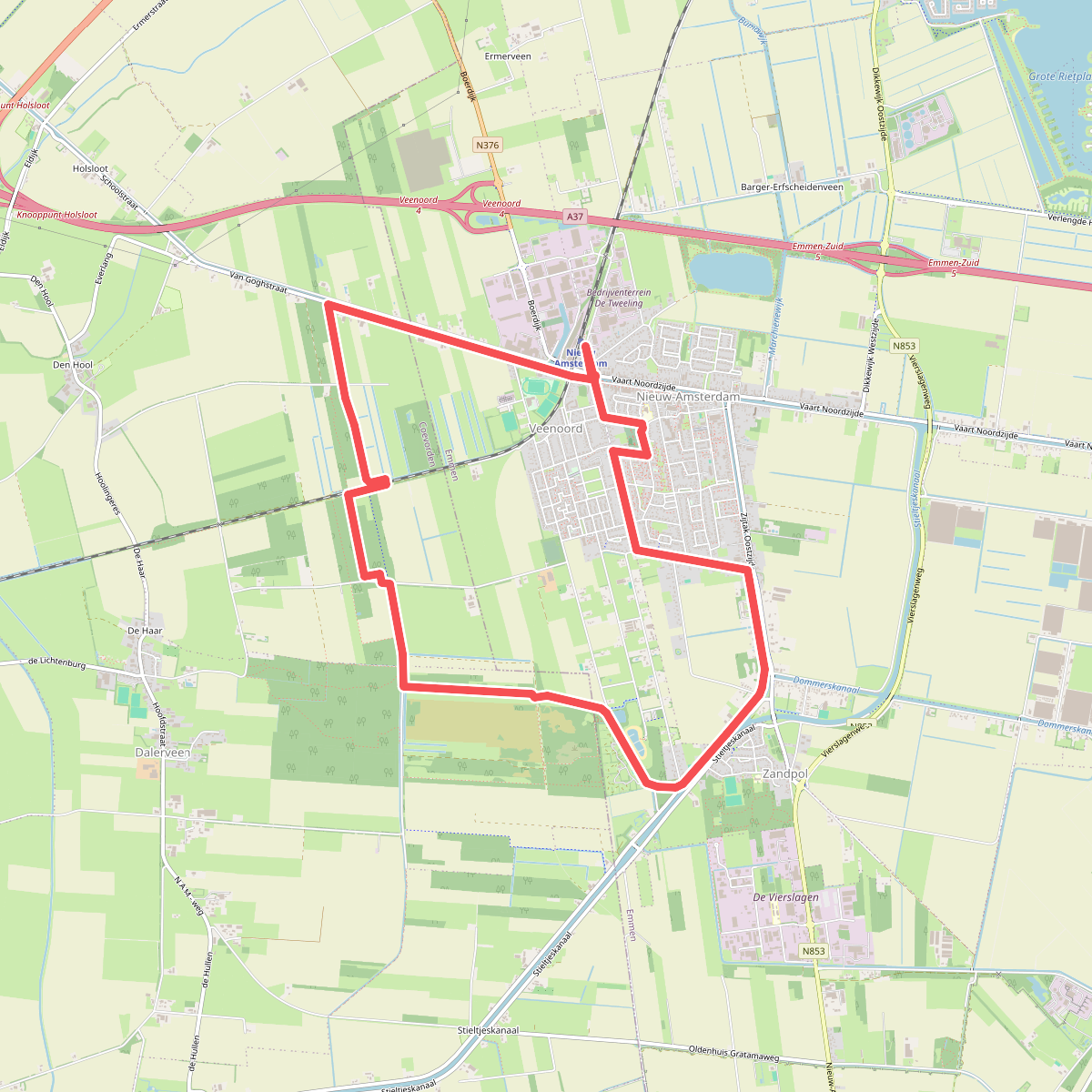 Verblijf in oerlandschap - Van Gogh wandelroute