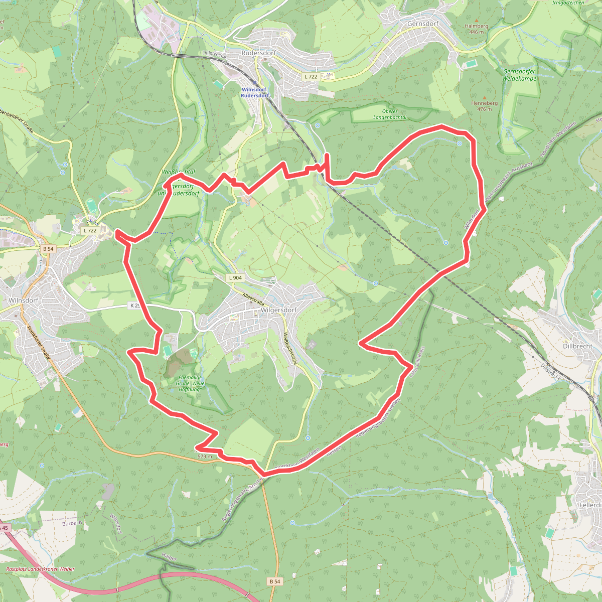 Rundweg Wilgersdorf