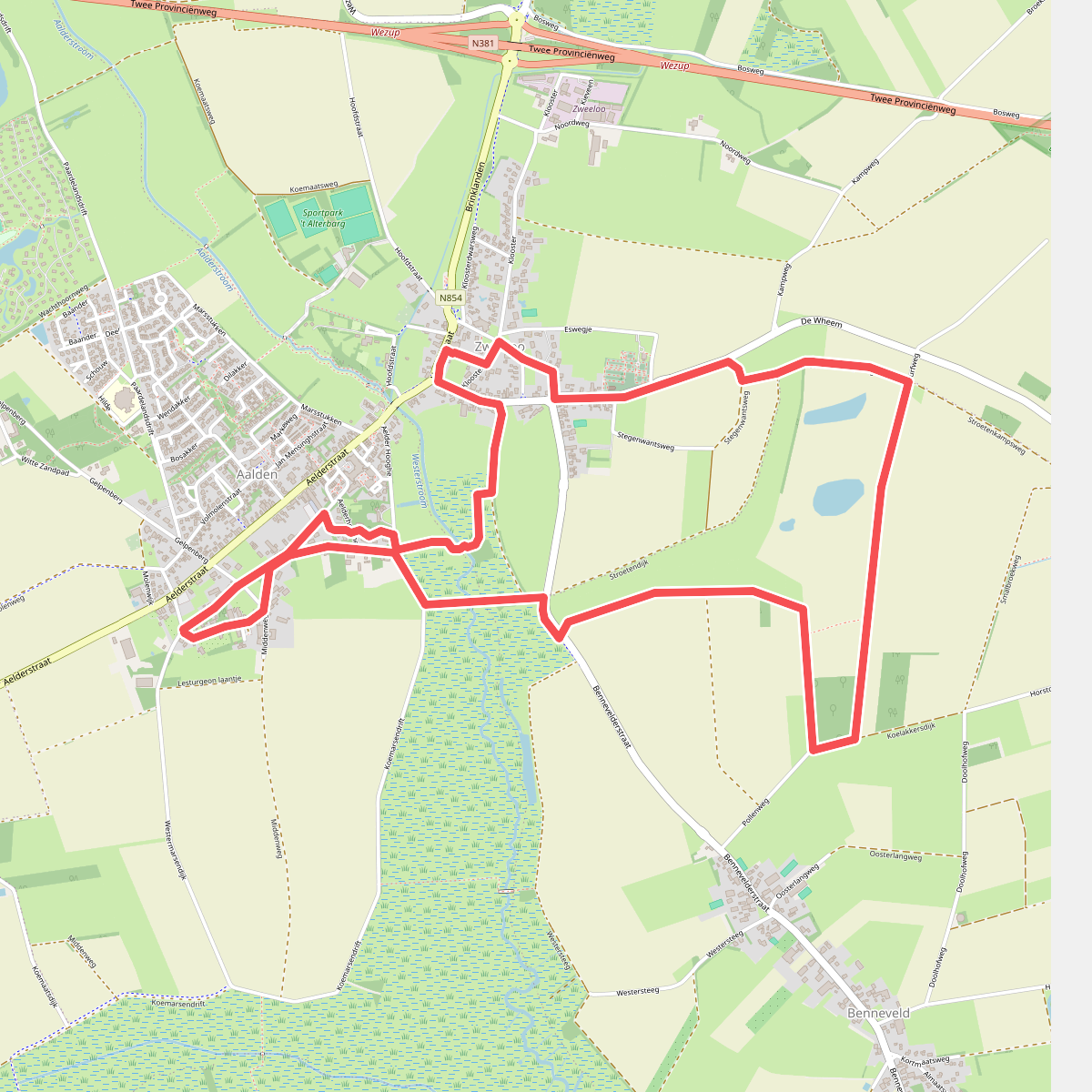 Symfonie van kleur- Van Gogh wandelroutes