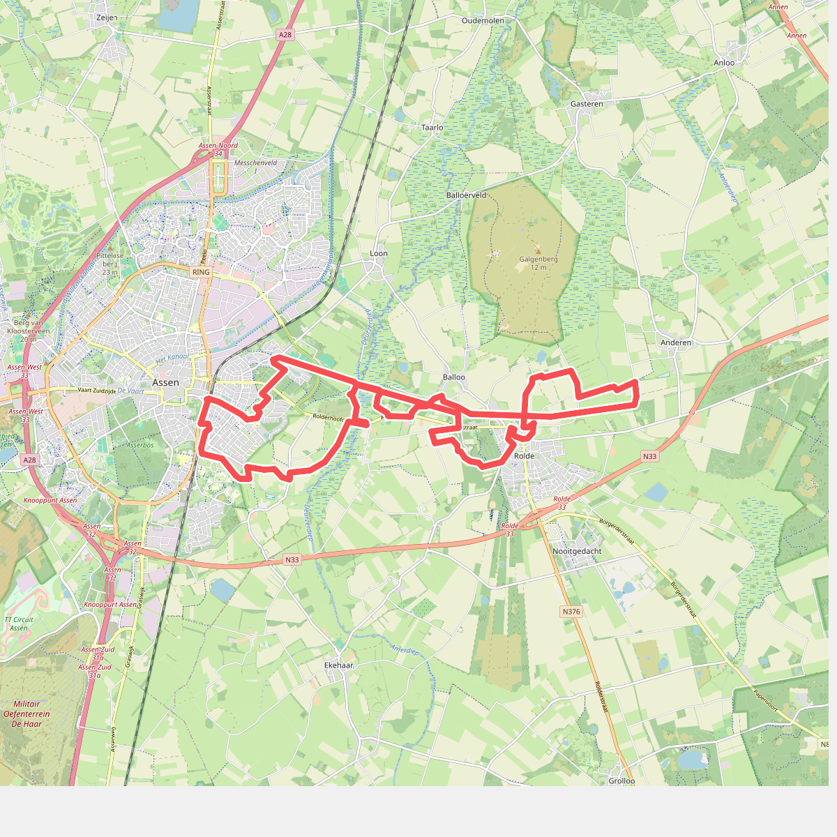 Wandelspoor West