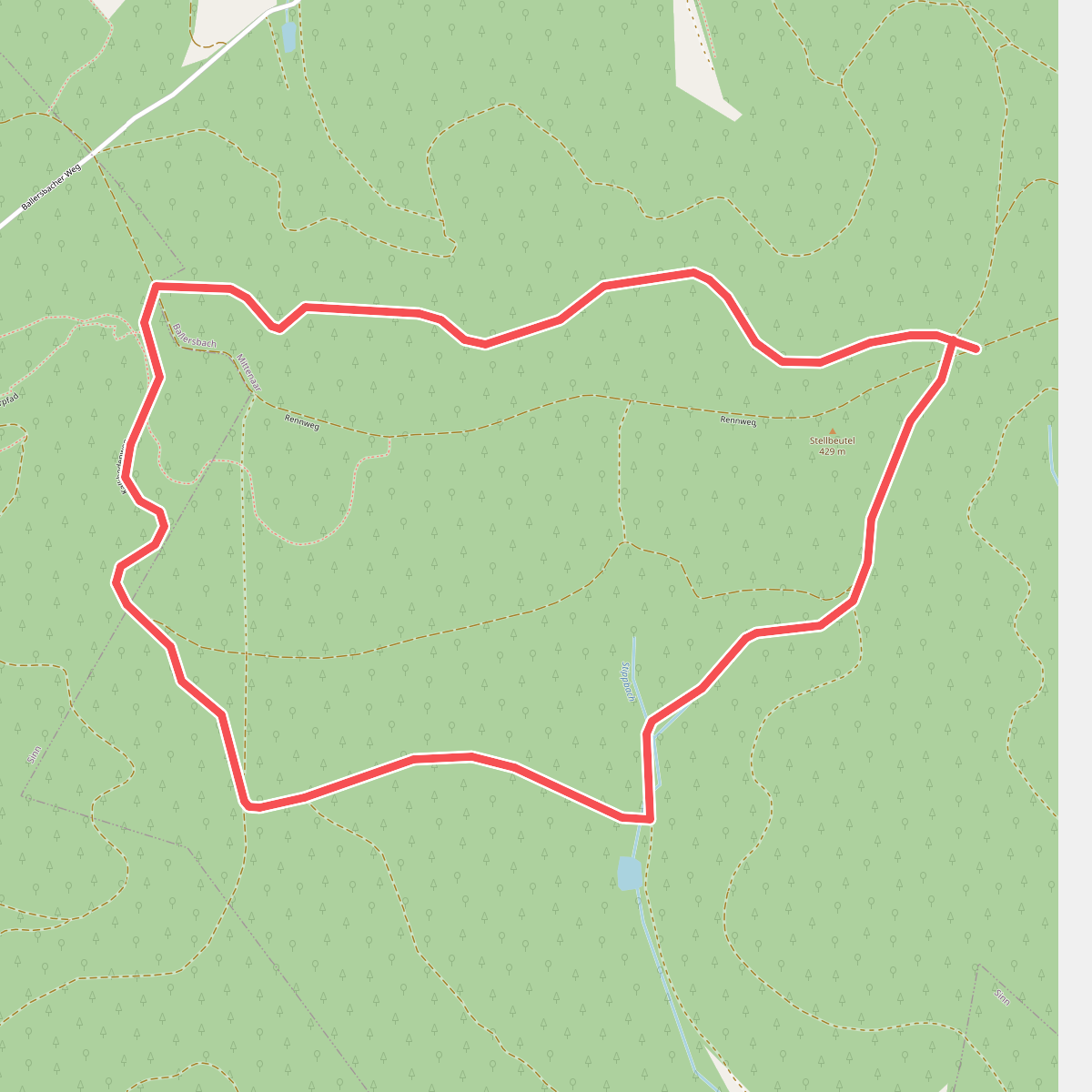 Hörre-Runde "Rote Steine"