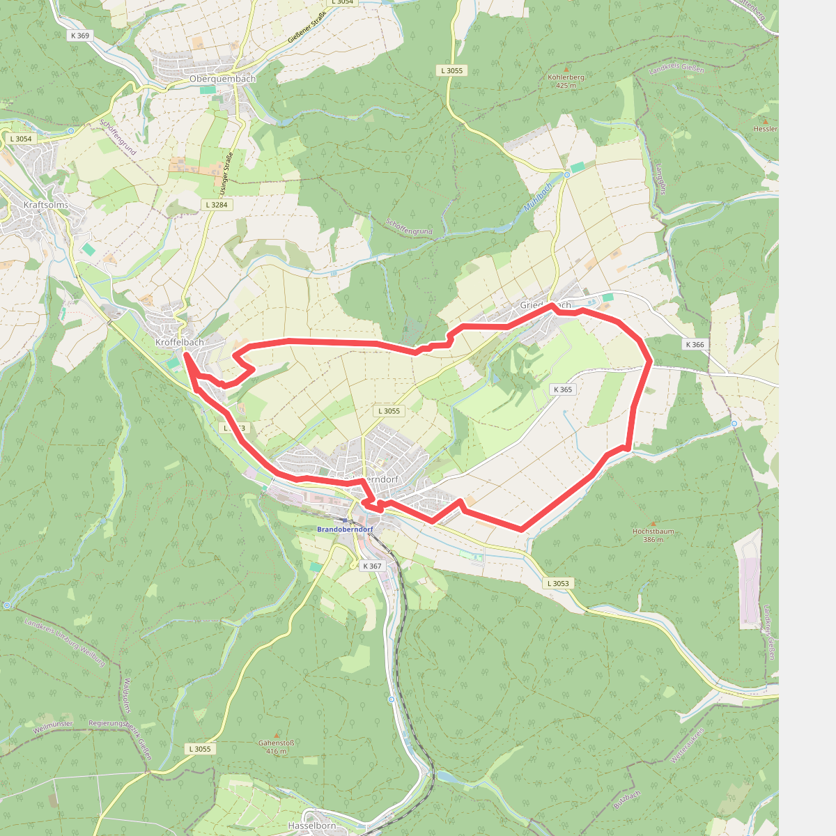 Wanderwege Brandoberndorf - Schmetterling