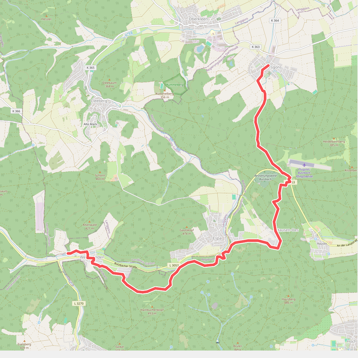 Taunusklub Route 085