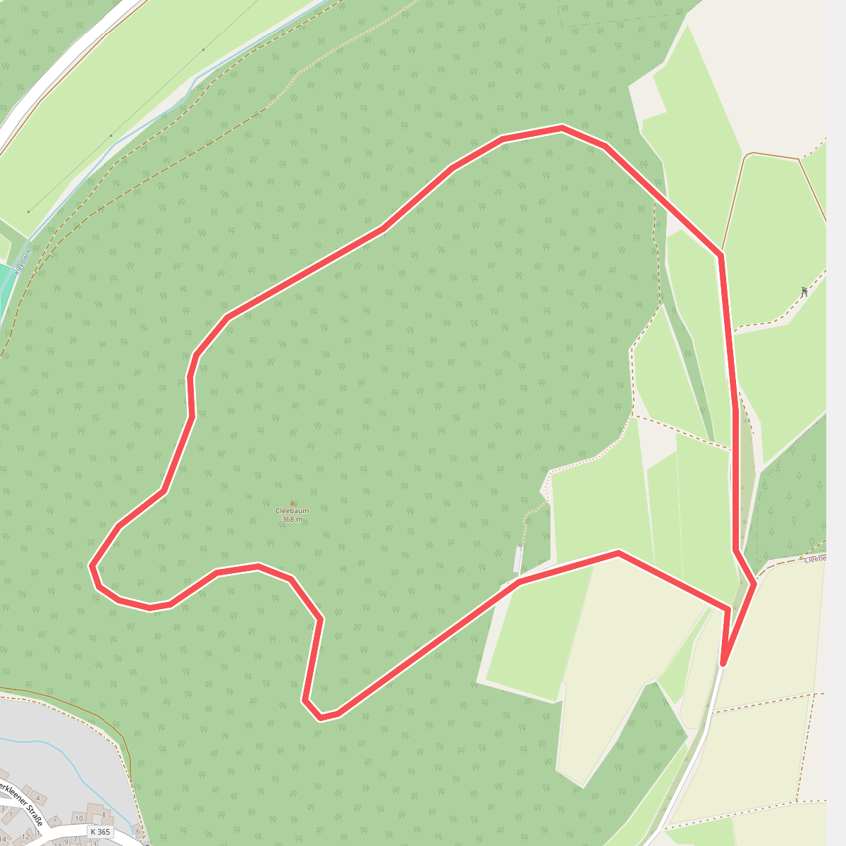 Wanderwege Cleeberg Rund um den Cleeberg