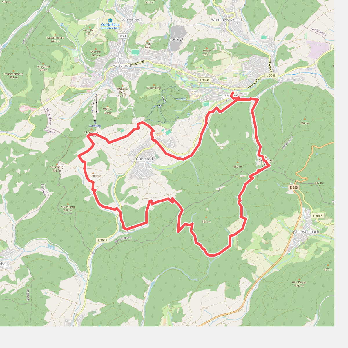 Extratour Viertälerweg
