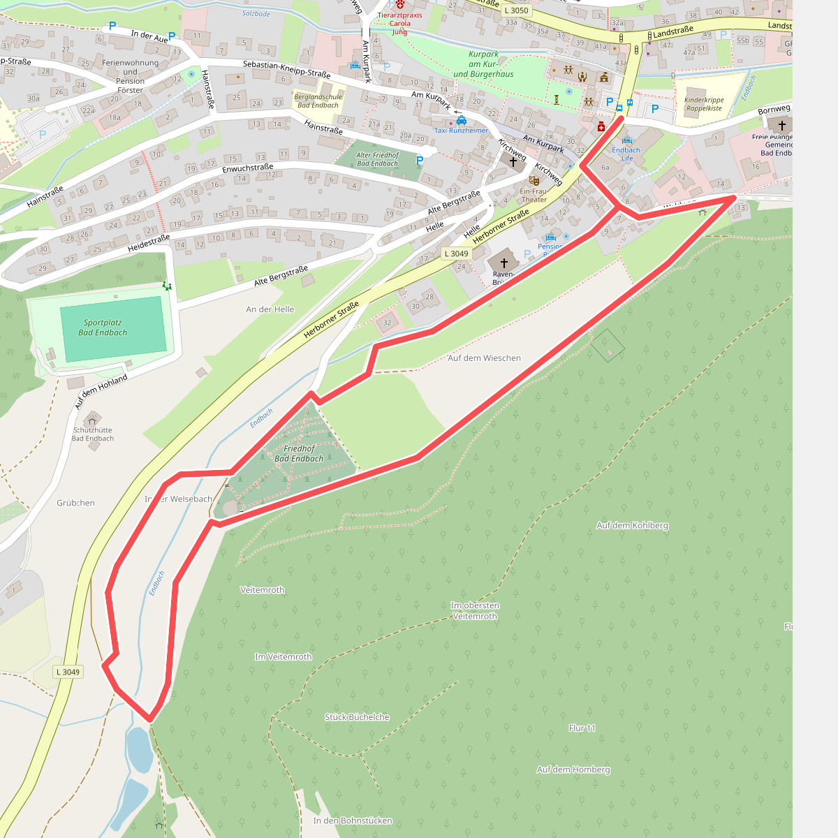 Spazierrundweg Zum Fischweiher