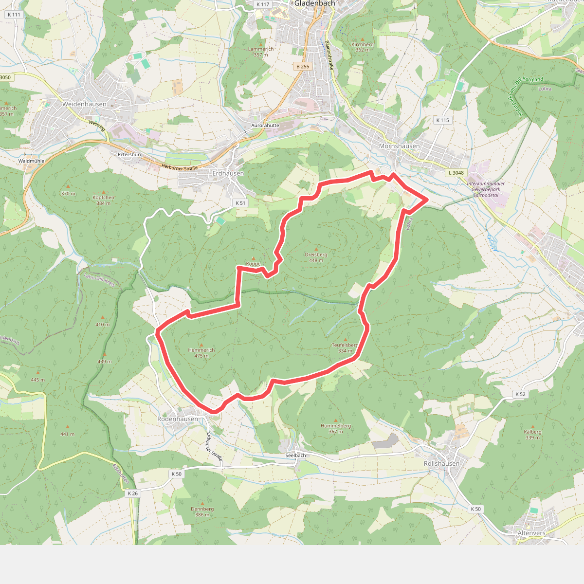 Extratour Postraubroute