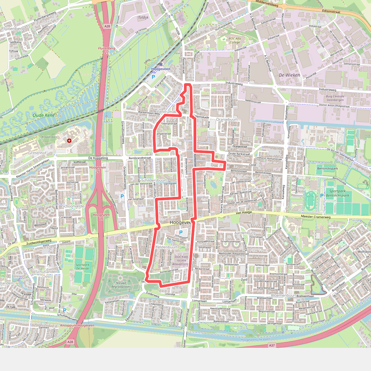 Stadswandeling Hoogeveen