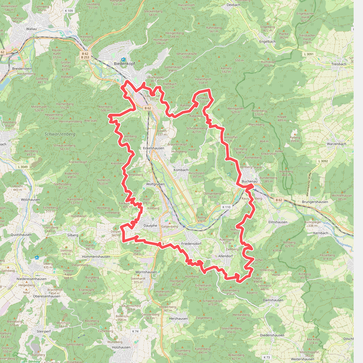 Lahnhöhen-Extratour