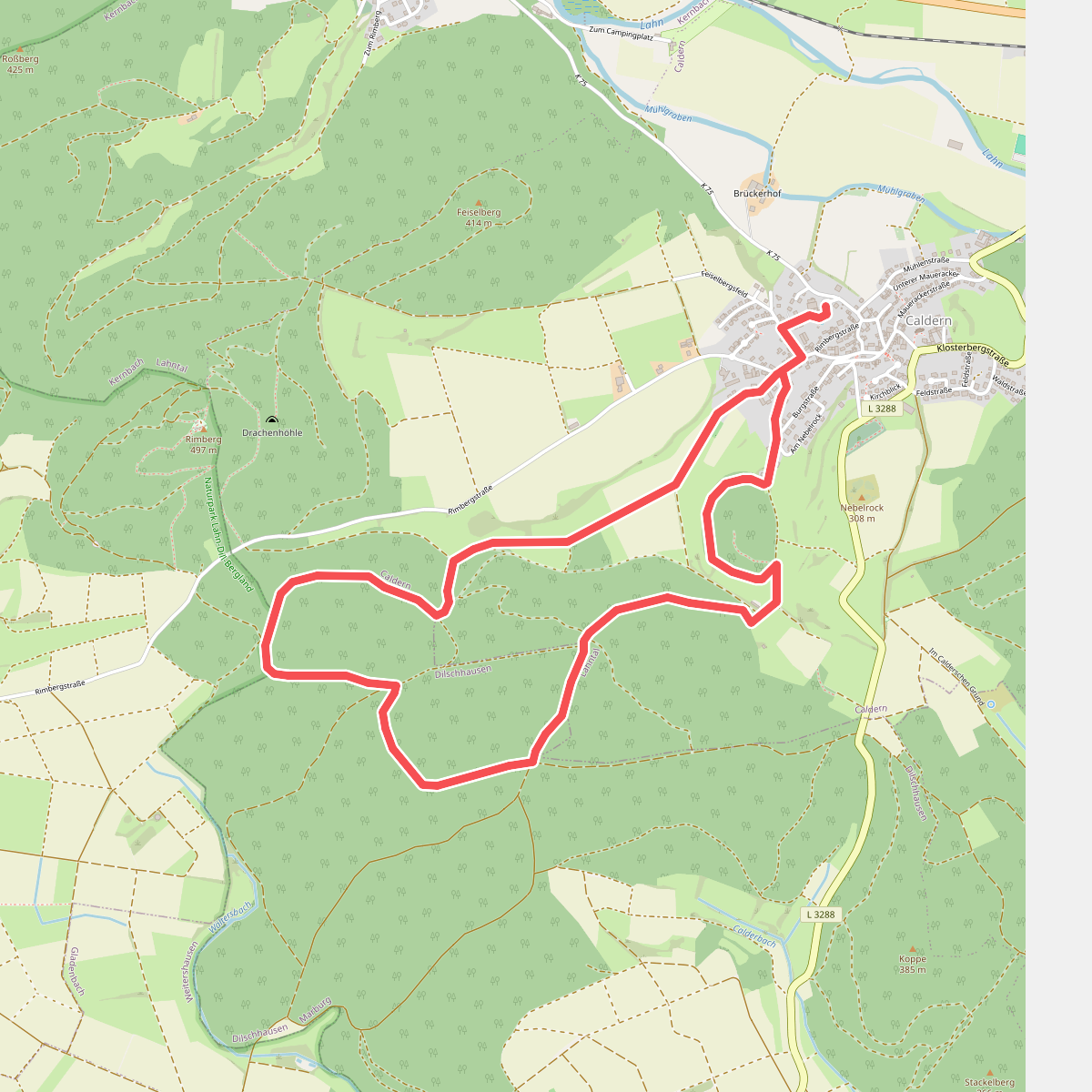 Rundwanderweg Caldern