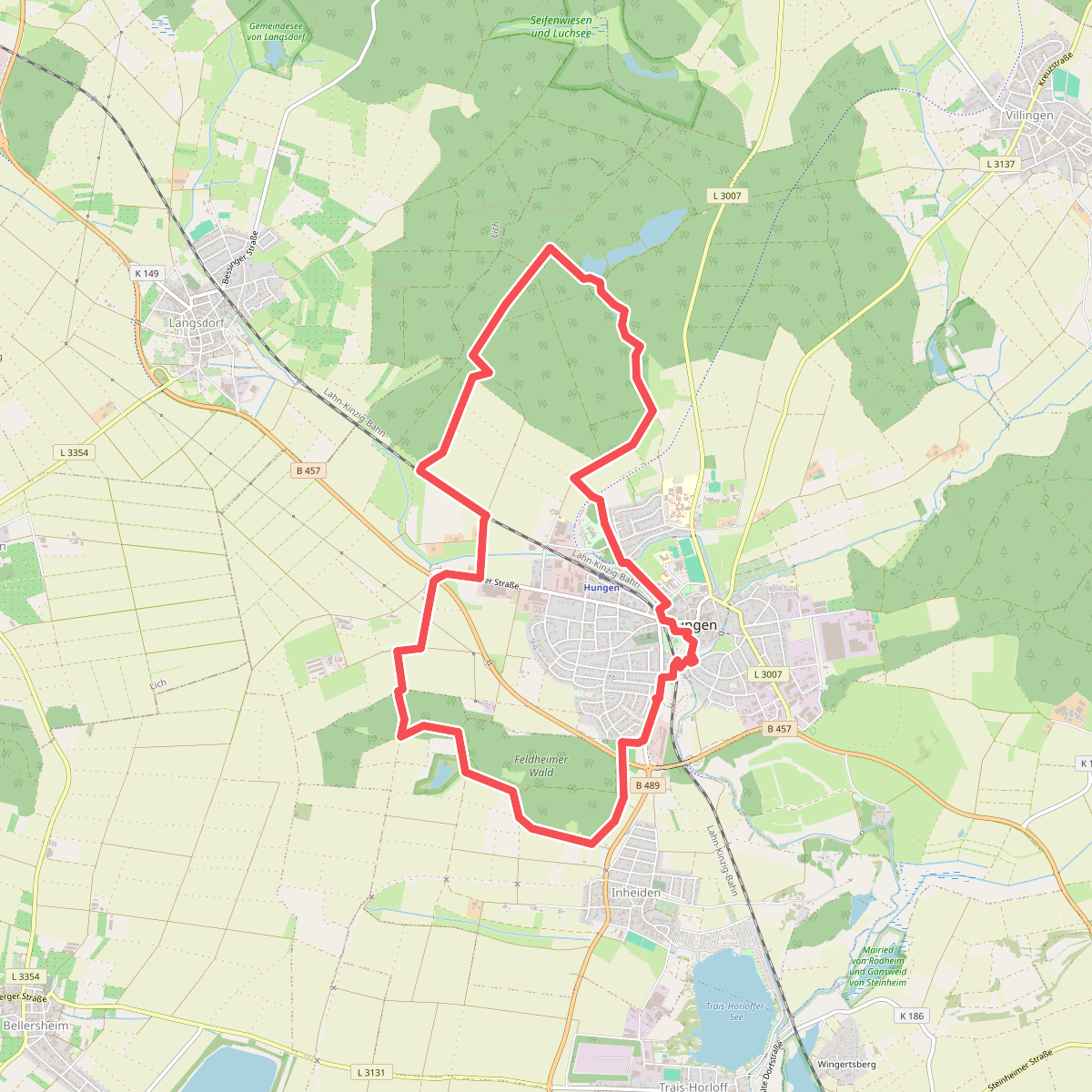Hungen Rundweg Nordschleife