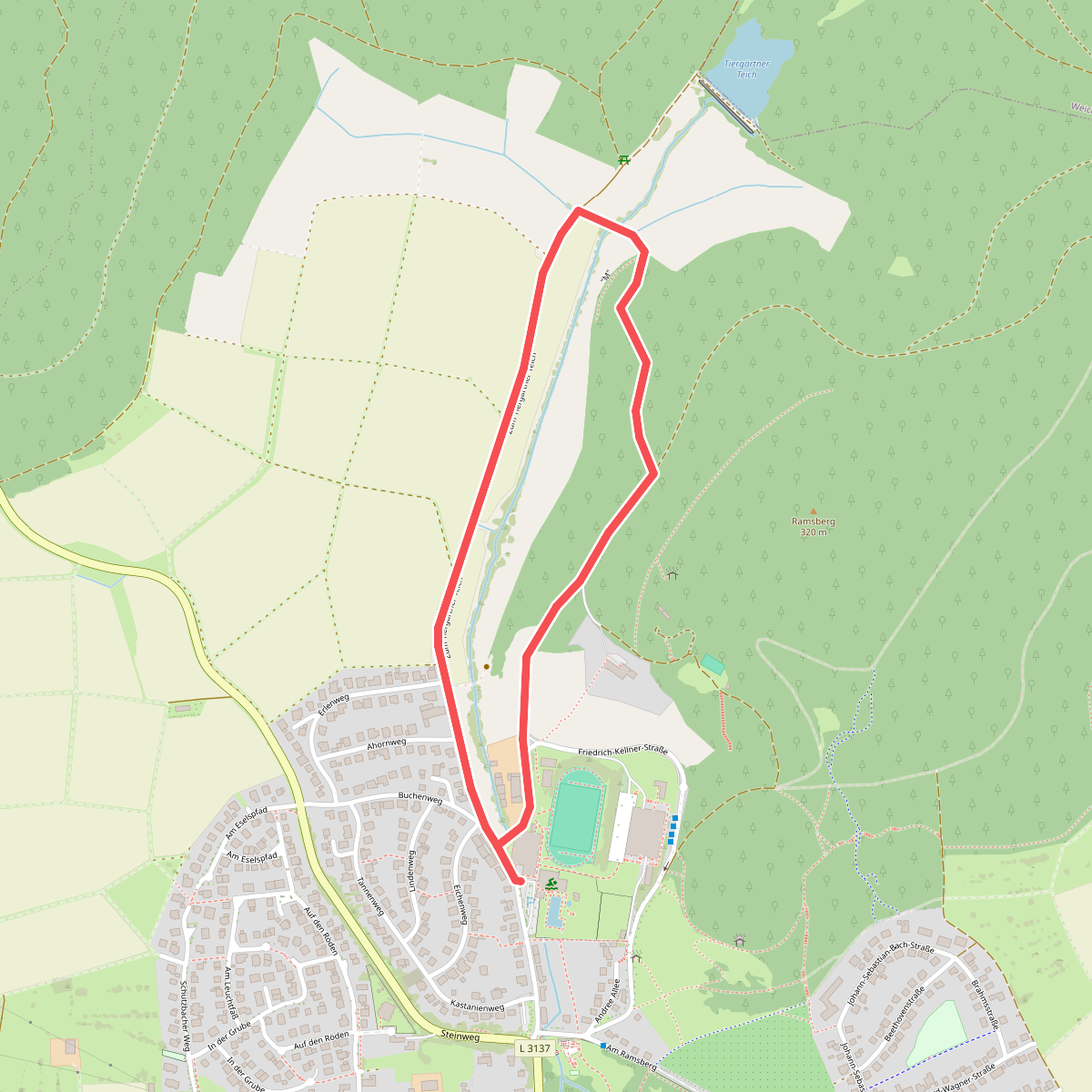 Laubach - Nordic 1 Blaue Runde
