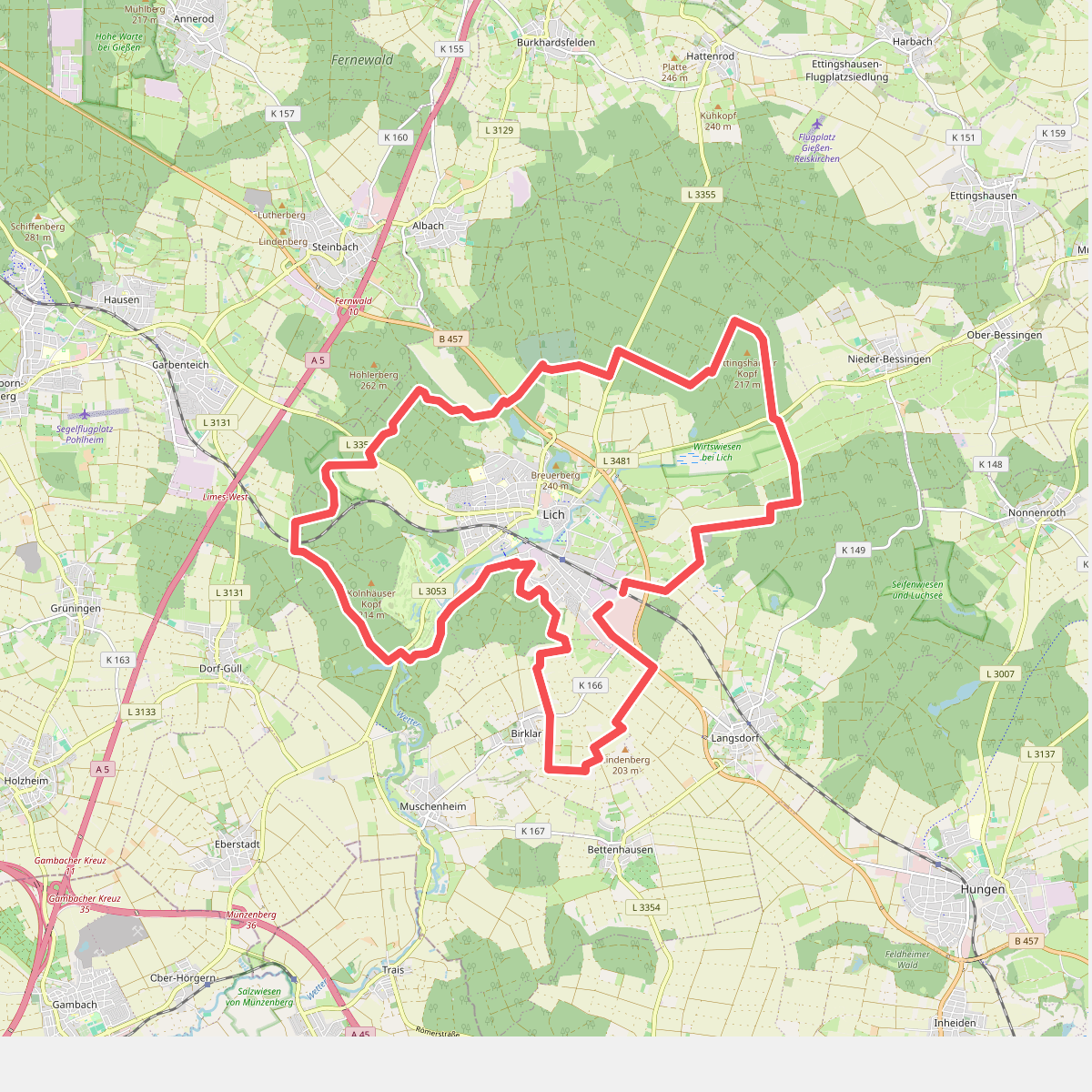 Rundweg Lich