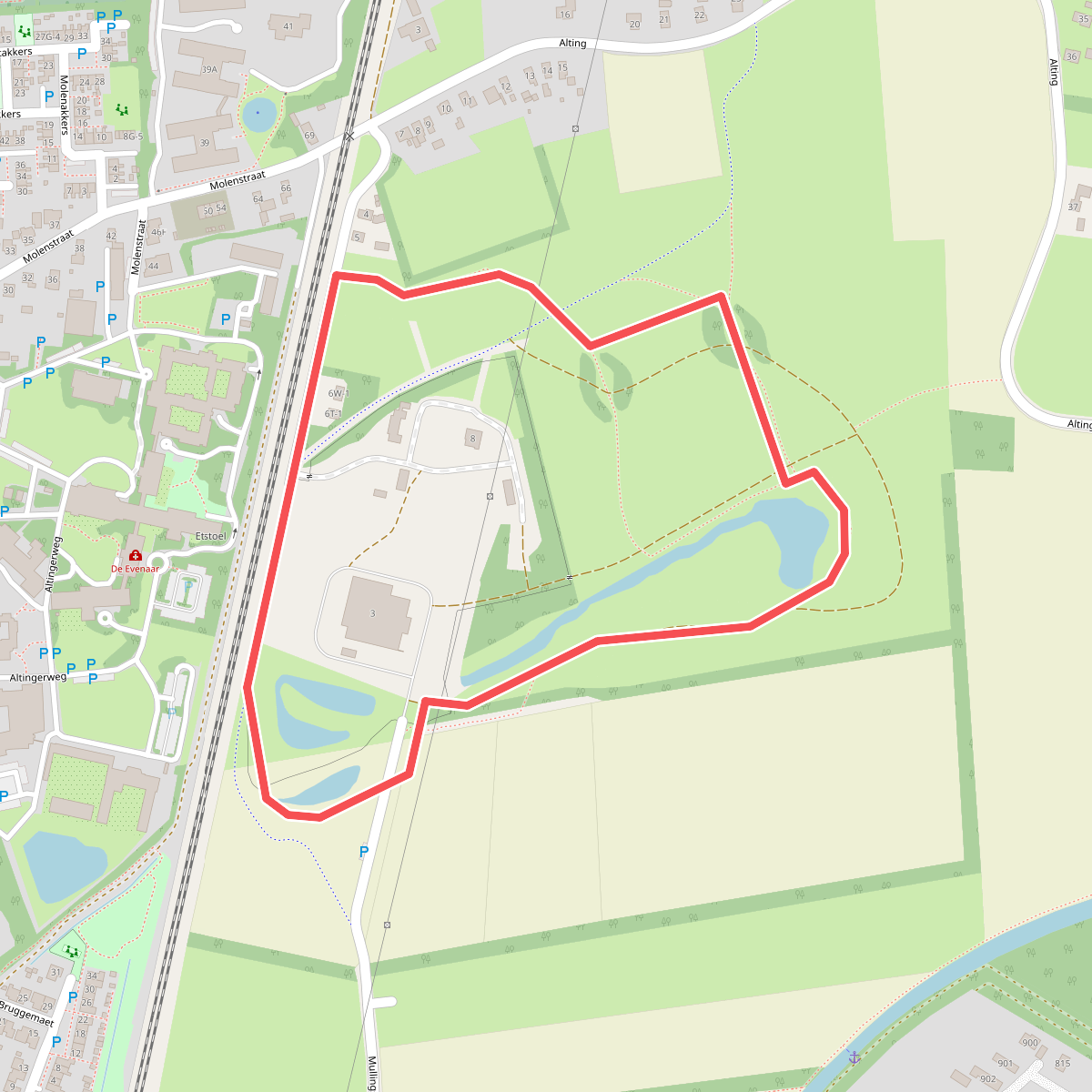 WMD wandelroute Beilen