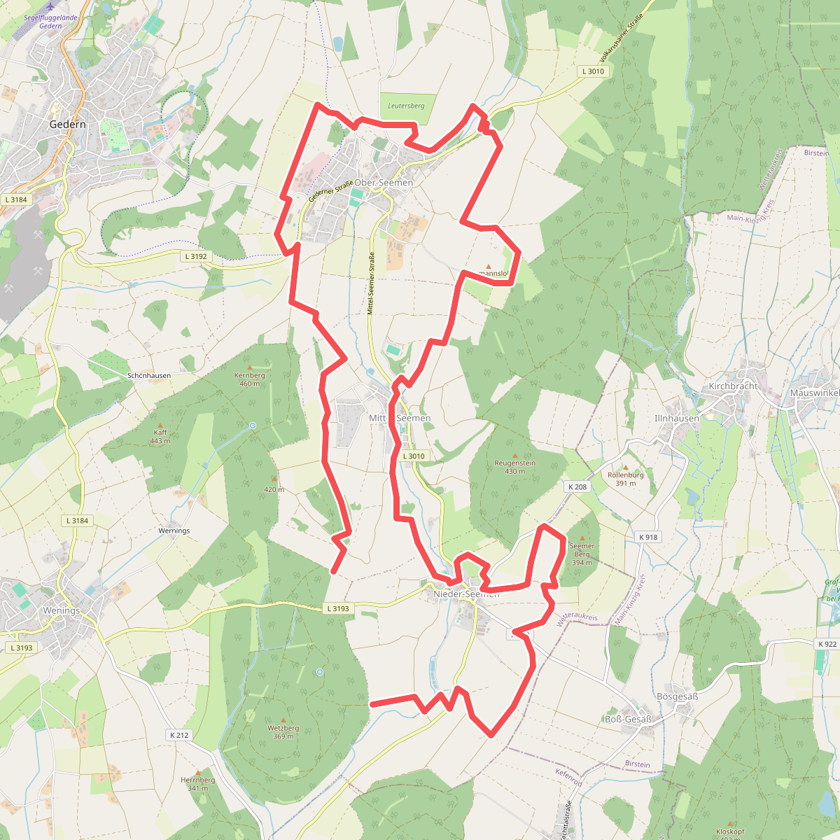 Wanderweg Seemental