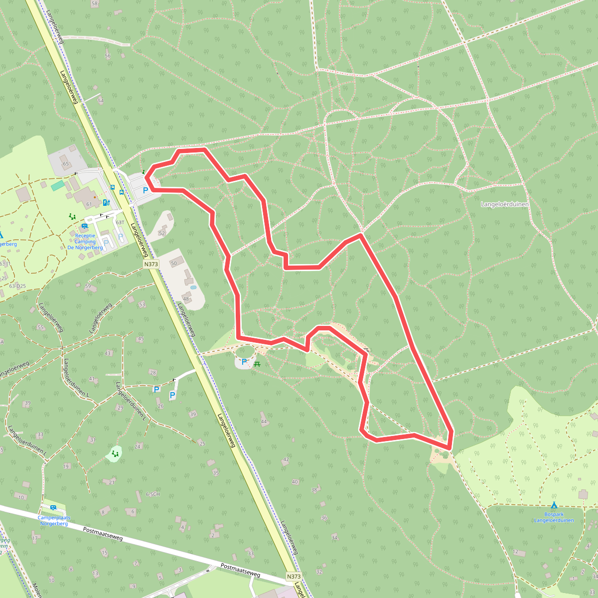 Struin & Duin belevingspad | Norg