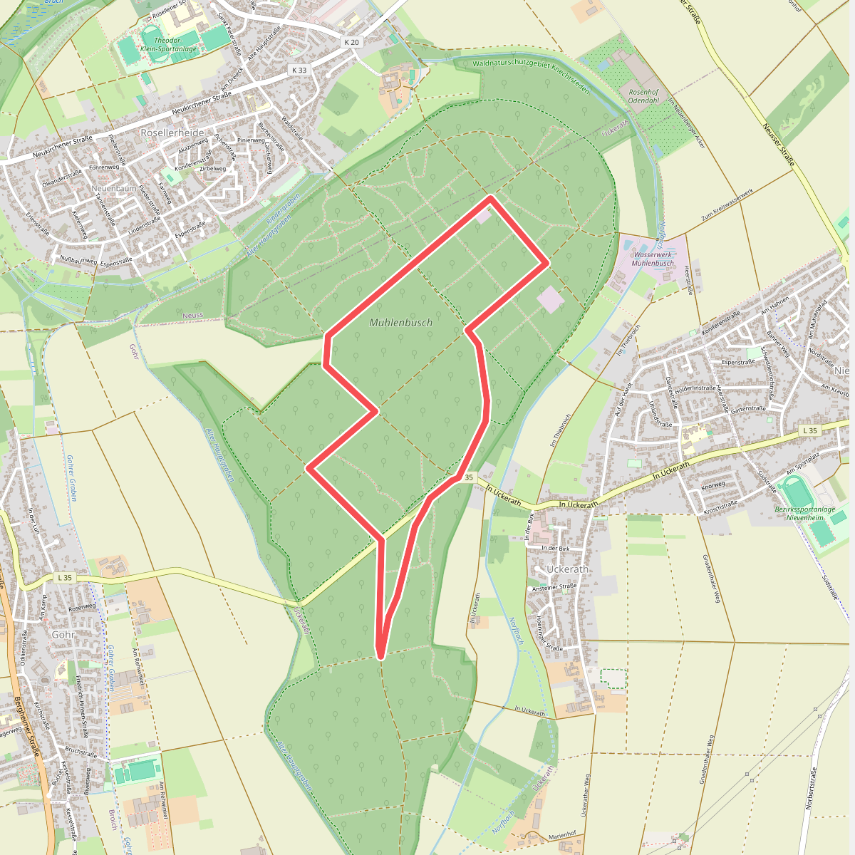 Mühlenbusch Rundweg A8